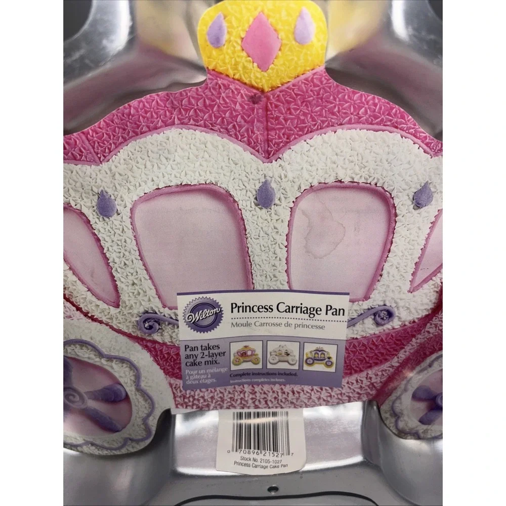 Wilton Princess Carriage Cake Pan 2105-1027 Retired Aluminum New